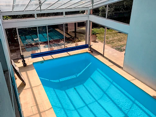 Maison d'architecte d'exception 260 m² -Plein sud -Piscine intérieure - Calme absolu