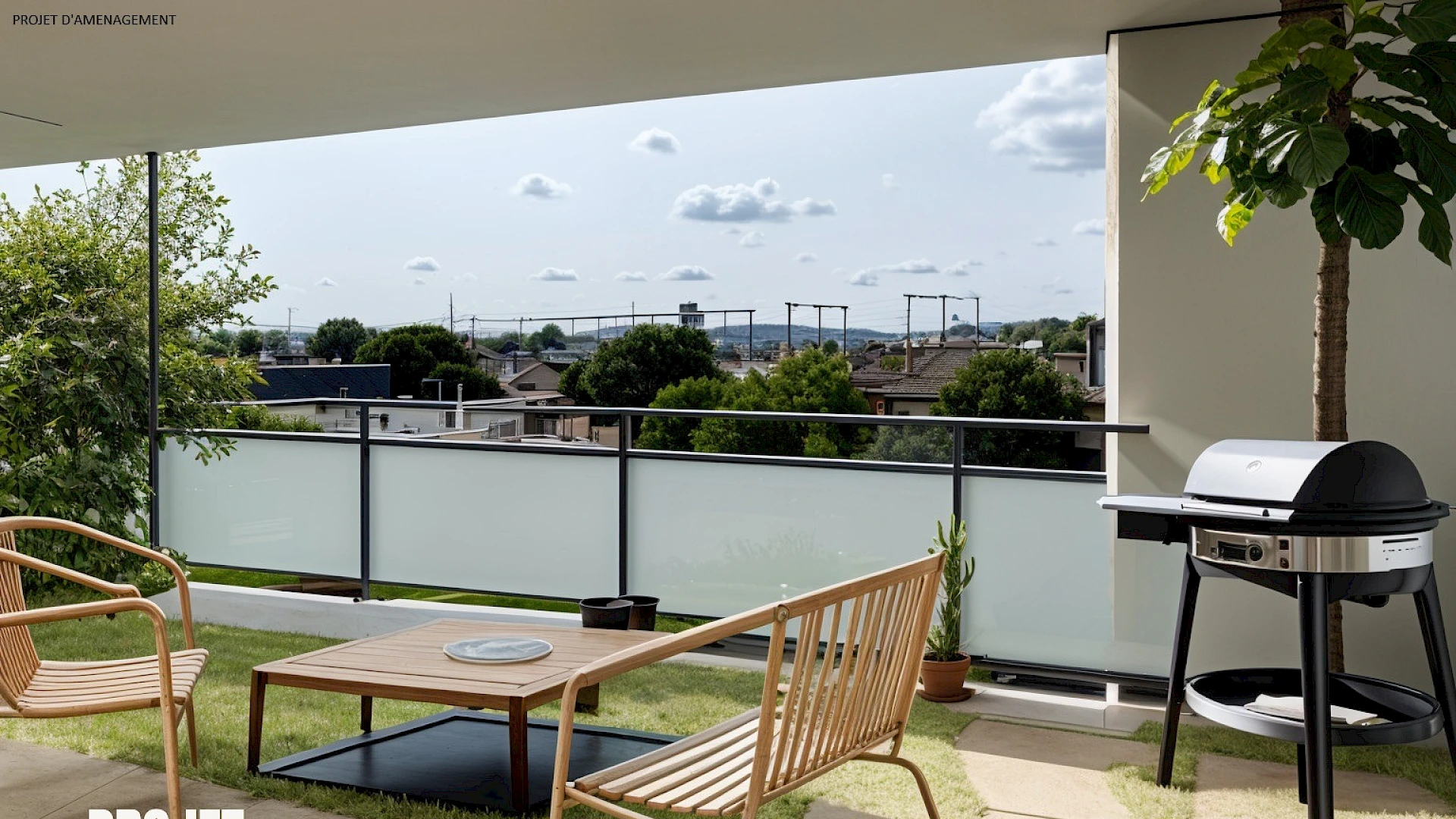 Appartement neuf  - Terrasse - 3 chambres - Proche remparts -