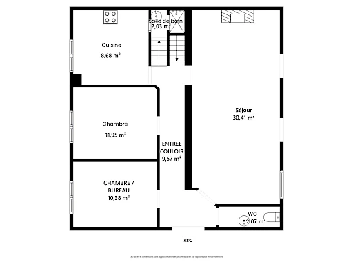 Appartement Avignon 4 pièce(s) 108 m2 - 14