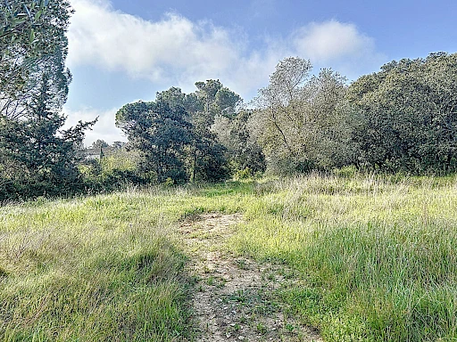 Terrain constructible de 1496 m² à Villeneuve-lès-Avignon